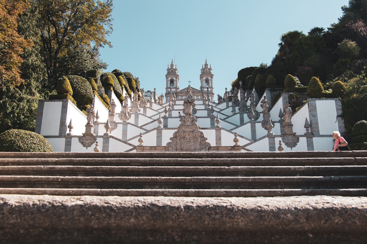 Historic building converted to a hotel in Braga's city centre