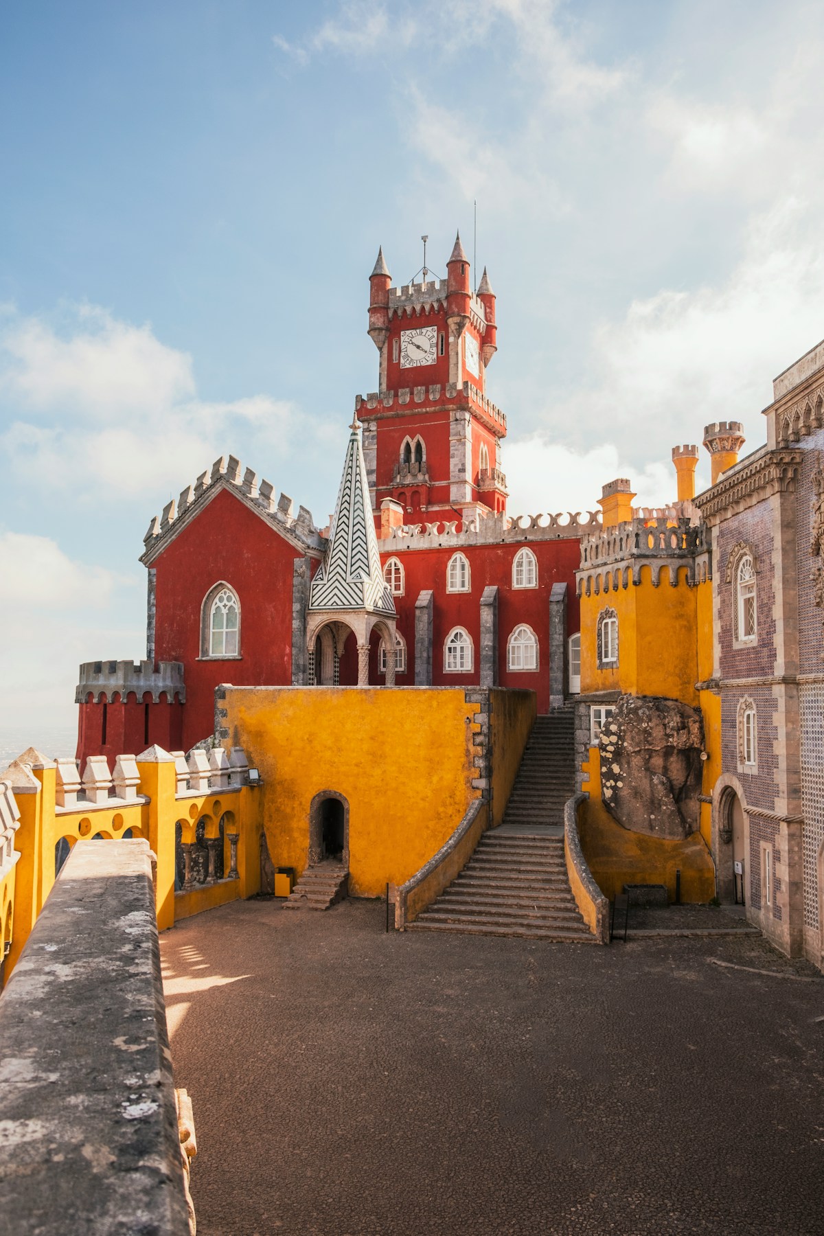 Manor house hotel in the forested hills above Sintra